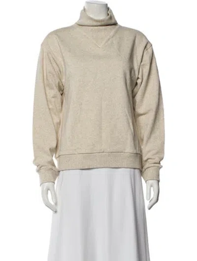Pre-owned Baserange Turtleneck Long Sleeve Sweatshirt In Neutral