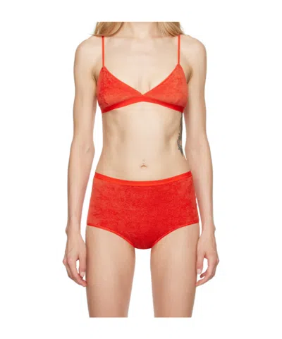 BASERANGE V-NECK TRIANGLE BRA