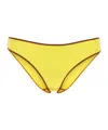 Baserange Stretch Cotton Ribbed High-leg Brief