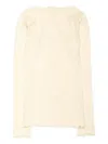 Baserange Waffle-knit Long-sleeve Sweater In Neutral