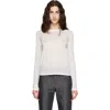 Baserange White Long Sleeve T-shirt In White