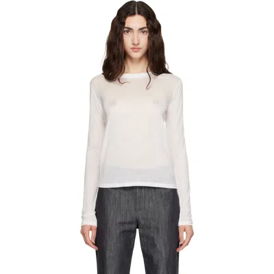 Baserange White Long Sleeve T-shirt