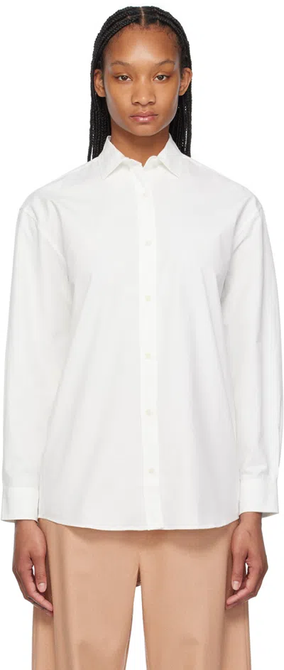 Baserange White Ole Shirt In Undyed