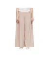 Baserange Pink Cable Lounge Pants In Pink