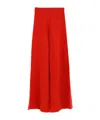 Baserange Wide-leg Casual Pants In Red