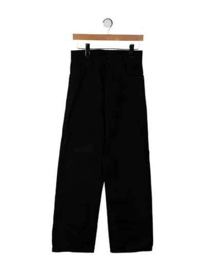 Pre-owned Baserange Wide Leg Pants In Black