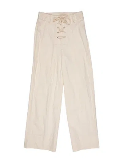 Pre-owned Baserange Wide Leg Pants In Neutral