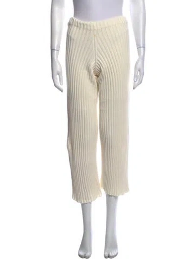Pre-owned Baserange Wide Leg Pants In Neutral