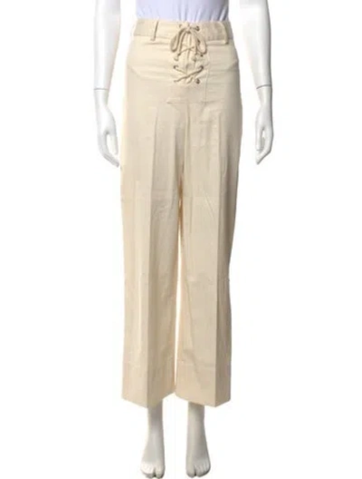 Pre-owned Baserange Wide Leg Pants In Neutrals