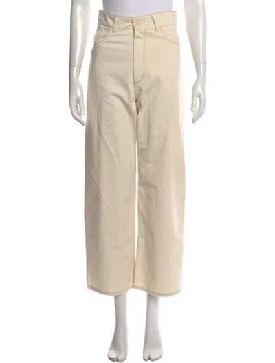 Pre-owned Baserange Wide Leg Pants In Neutrals