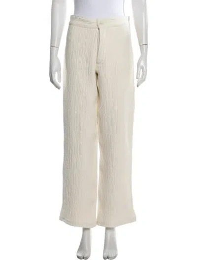 Pre-owned Baserange Wide Leg Pants In Neutrals