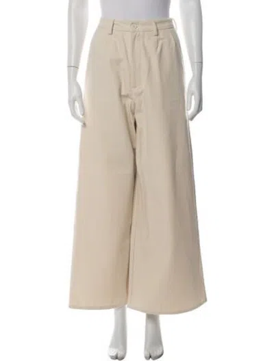 Pre-owned Baserange Wide Leg Pants In Neutrals