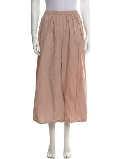 Pre-owned Baserange Wide Leg Pants In Pink