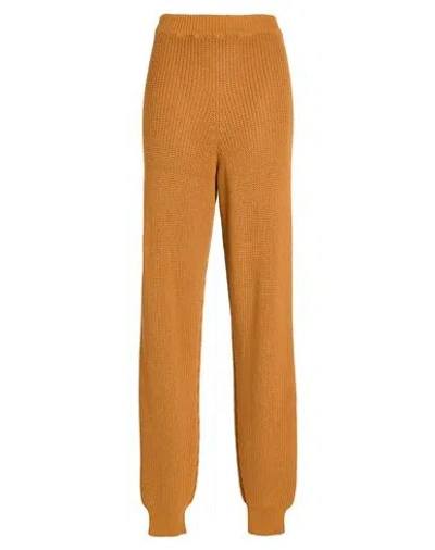 Baserange Woman Pants Camel Size L Organic Cotton