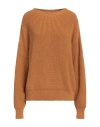 Baserange Woman Sweater Camel Size M/l Organic Cotton