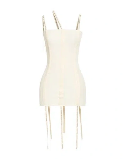 Baserange Woman Top Ivory Size M Organic Cotton, Elastane In Neutral