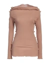 Baserange Woman Top Light Brown Size M Organic Cotton