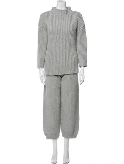 Pre-owned Baserange Wool Lounge Set In Gray