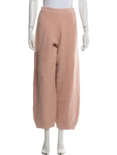 Pre-owned Baserange Wool Sweatpants In Orange