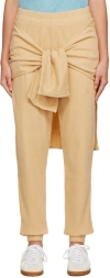 Baserange Yellow Tour Lounge Pants In Dust Beige