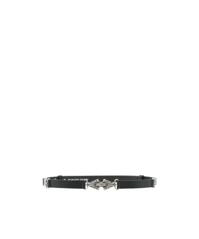Bash Buckle Belt In Black
