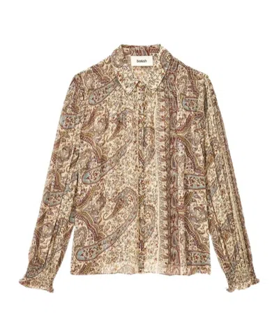 Bash Button-down Shirt In Nude