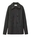 Bash Double-breasted Jacket In Black