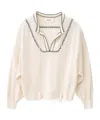 Bash Drawstring Collar Sweater