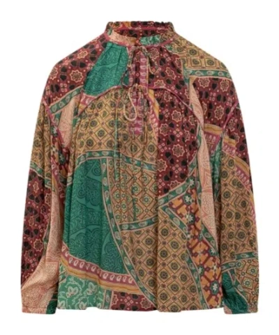 Bash Faith Knit Top In Brown