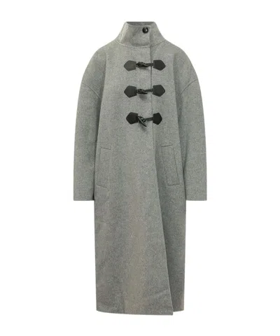 Bash Kaya Toggle Coats In Grey