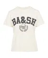 Bash Logo Crew Neck T-shirt In White