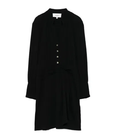 Bash Long-sleeved Dress In Black