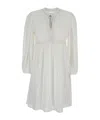 Bash Long-sleeved Dress In White