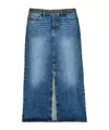 Bash Matemática Midi Skirt In Blue