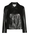 Bash Mylos Leather Jacket In Black
