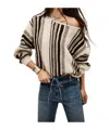 Bash Off-the-shoulder Sweater In Multi