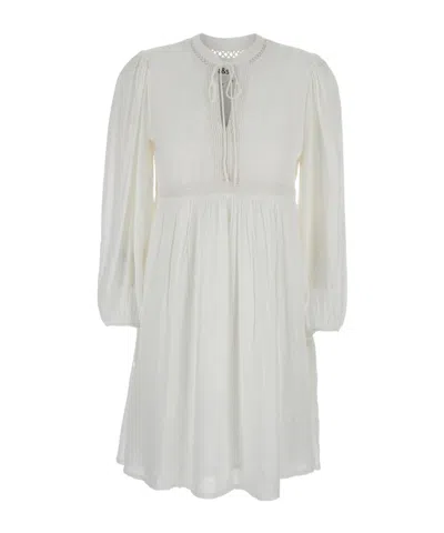 Bash Petunia Mini Dress In White