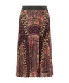 Bash Printed Half-length Skirt In Multi
