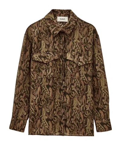 Bash Printed Shirt In Blue