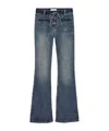 Bash Tie-front Jeans In Blue