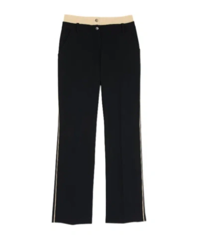 Bash Wide-leg Pants In Black