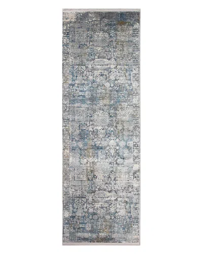 Bashian Allure Alr-105 Area Rug, 2'6 X 8' In Grey