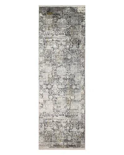 Bashian Allure Alr-106 Runner Area Rug, 2'6 X 8' In Grey