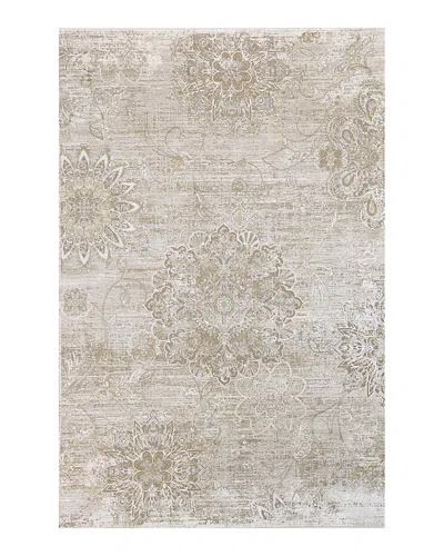 Bashian Allure Alr138 Area Rug, 4' X 6' In Beige/gold
