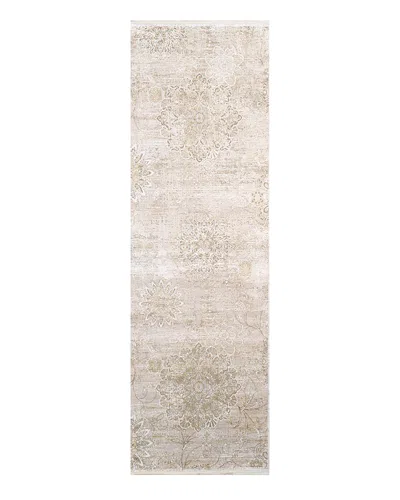 Bashian Allure Alr138 Runner Area Rug, 2'6 X 10' In Beige/gold