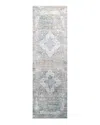 Bashian Allure Alr142 Runner Area Rug, 2'6 X 10' In Gray/blue