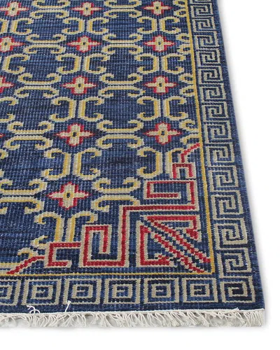Bashian Artifact Ar106 Area Rug, 8'6 X 11'6 In Navy