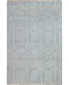 Bashian Artifact Ar108 Area Rug, 7'6 X 9'6 In Light Blue