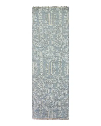 Bashian Artifact Ar108 Runner Rug, 2'6 X 8' In Light Blue