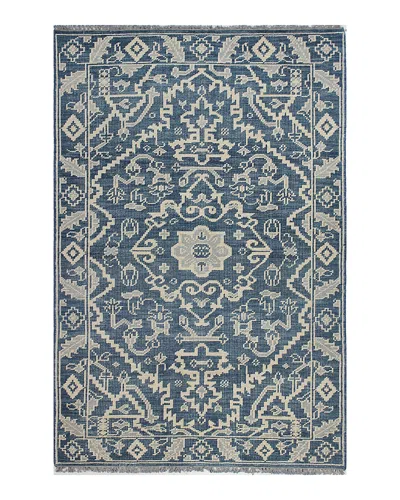 Bashian Artifact Ar109 Area Rug, 3'6 X 5'6 In Azure